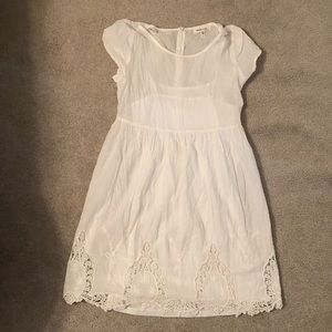 Monteau White Dress